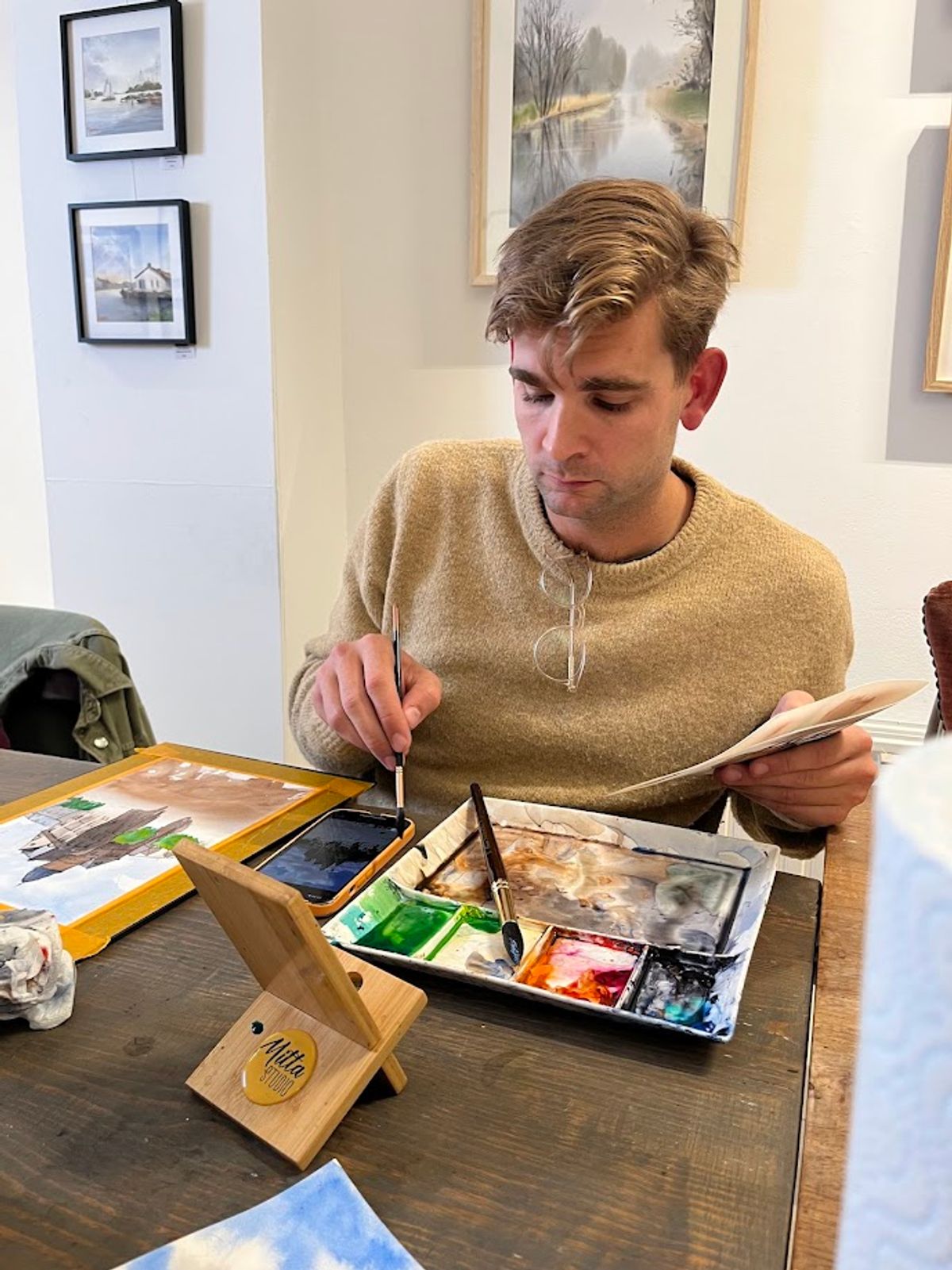 Student work from Architecture Sketching (8 Weeks)