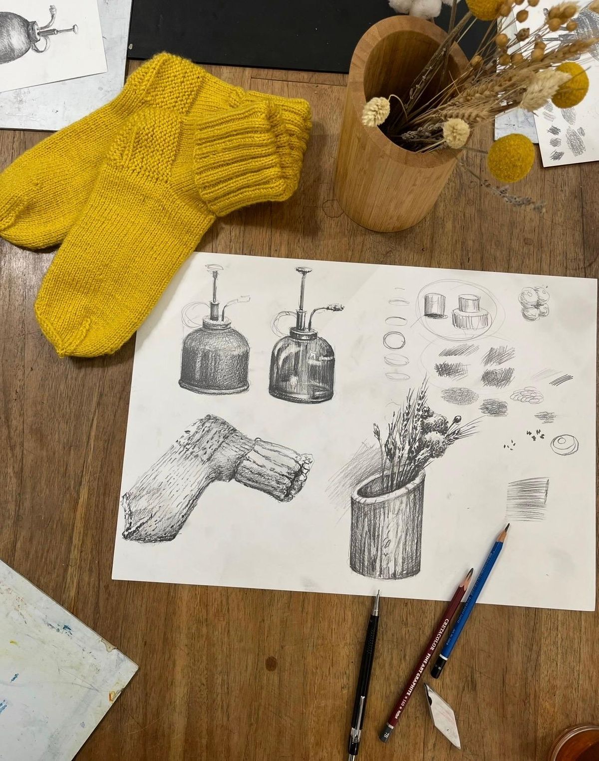 Example work from Grondslagen van tekenen