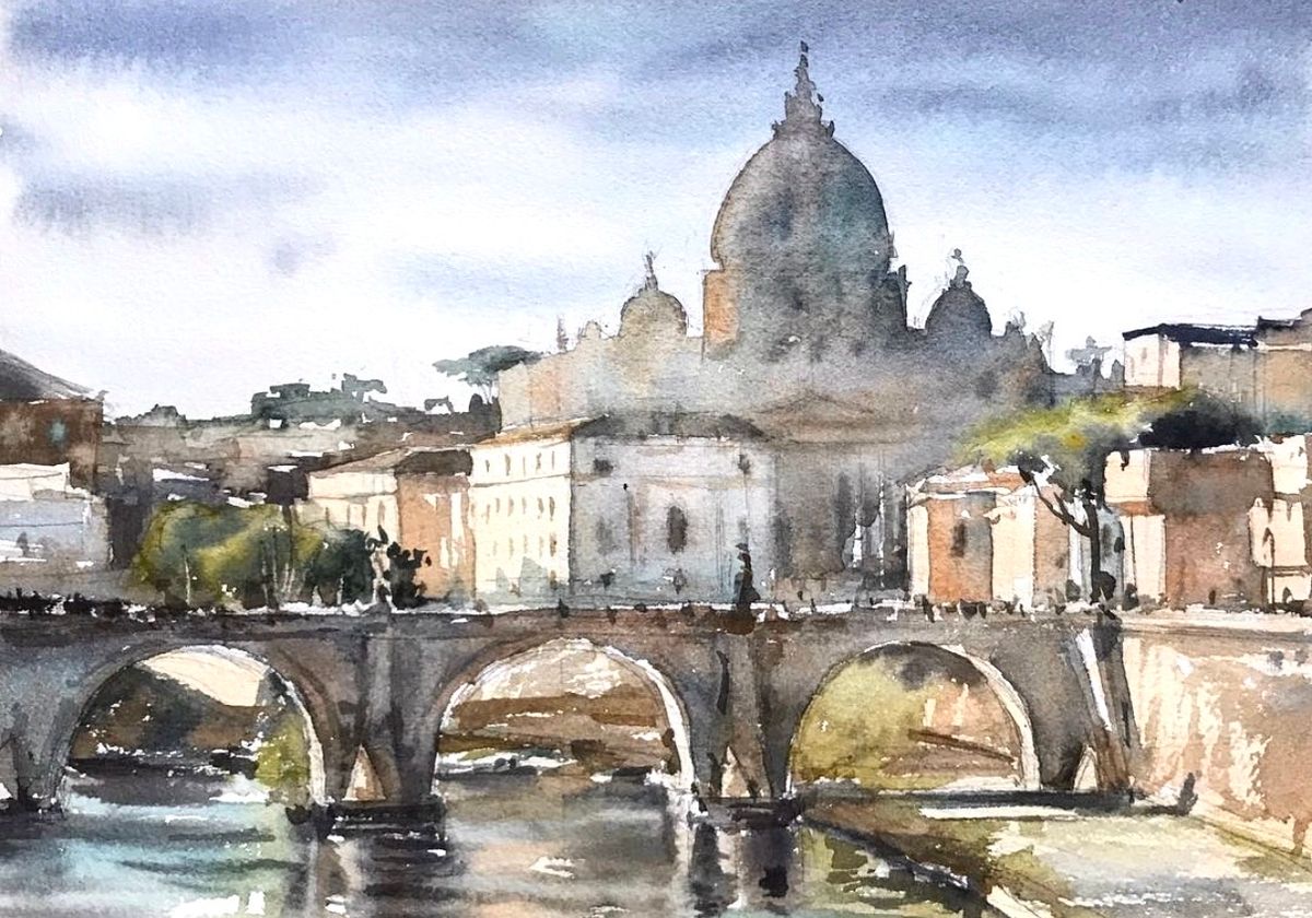 Example work from Sketching European City Stories