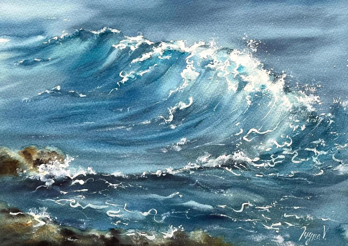 Example work from Zomerverhalen in aquarel