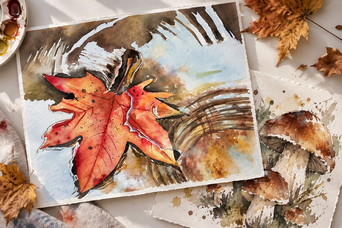 Autumn in Watercolor