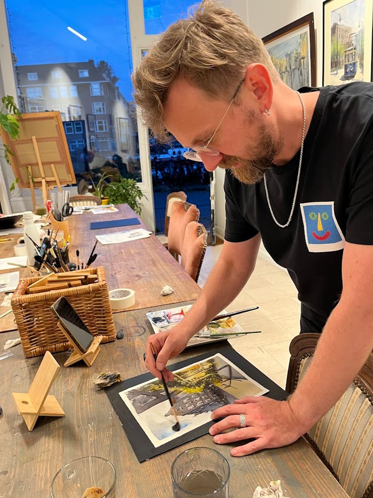 Student work from Architecture Sketching (8 Weeks)