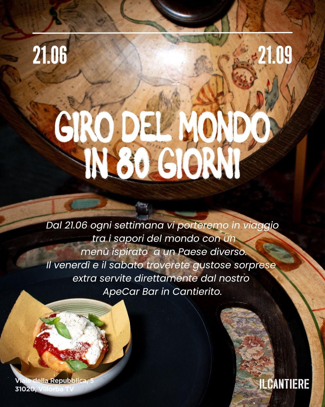 GIRO DEL MONDO IN 80 GIORNI | 21.06 - 21.09