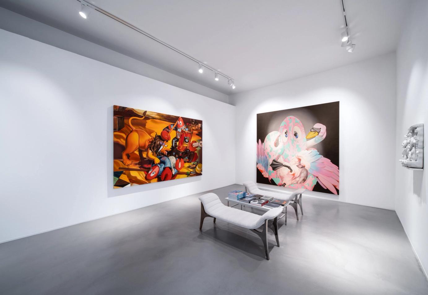 Stanza interna allestita di 21Gallery Treviso