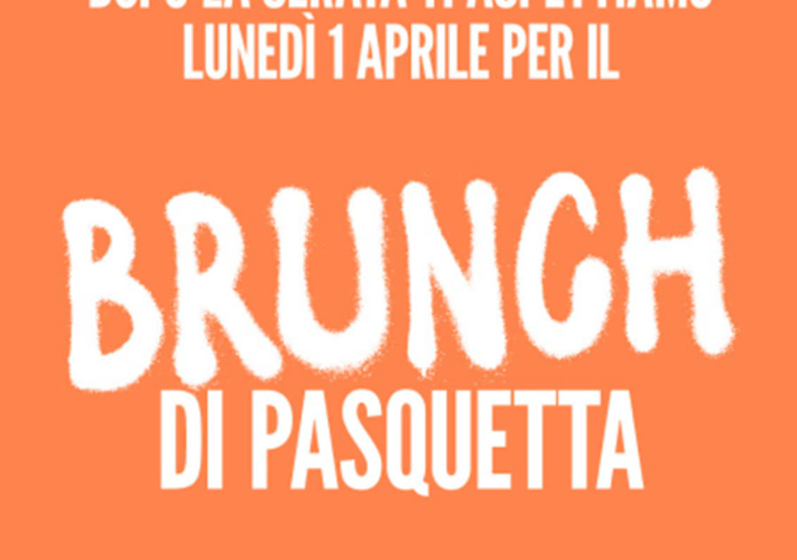Poster dell'evento Brunch di Pasquetta
