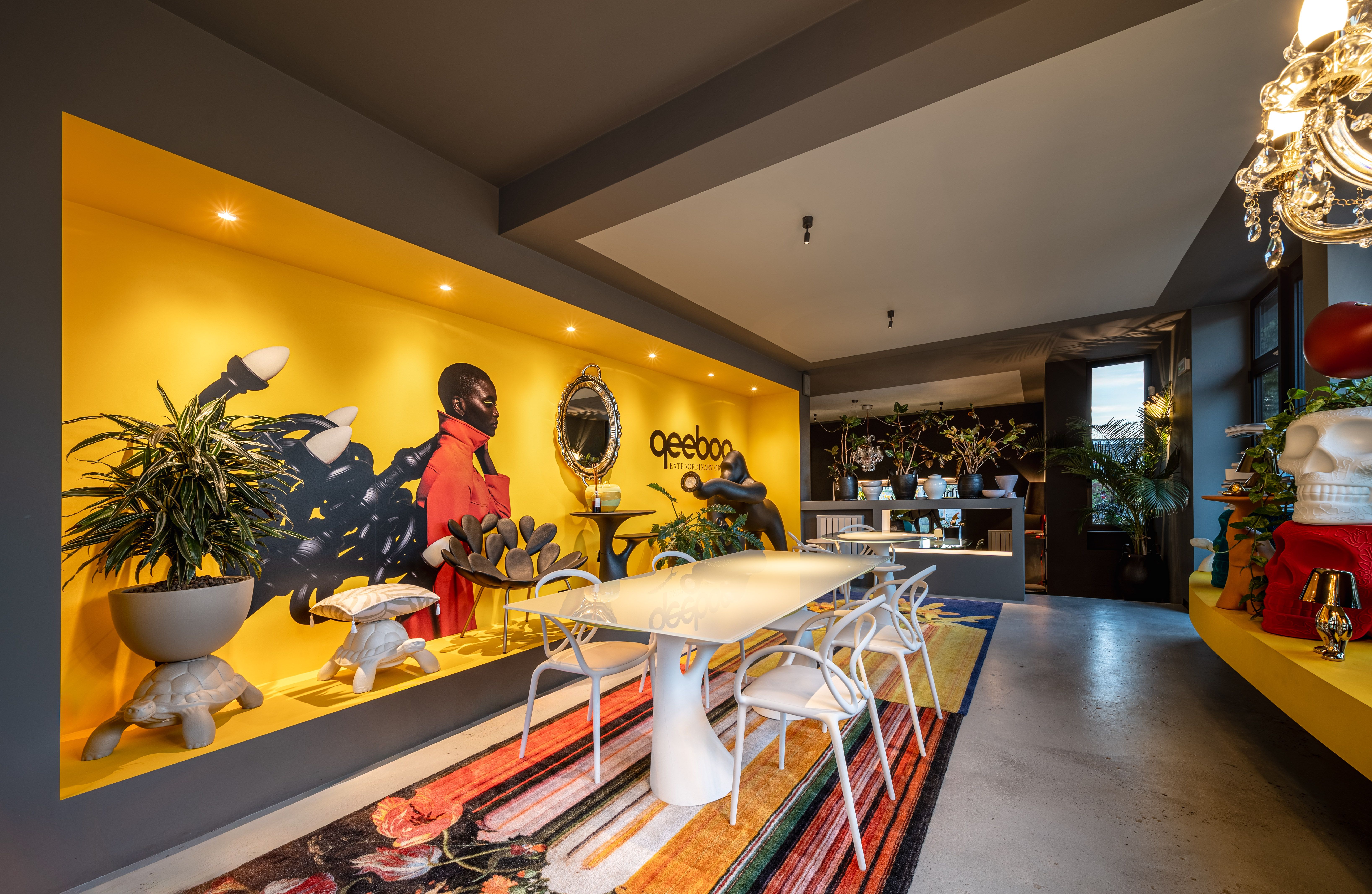 Prodotti di Onde Sign in esposizione presso Vite Restaurant Treviso