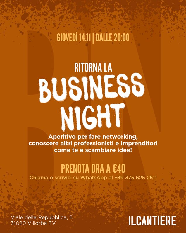 BUSINESS NIGHT | 14.11