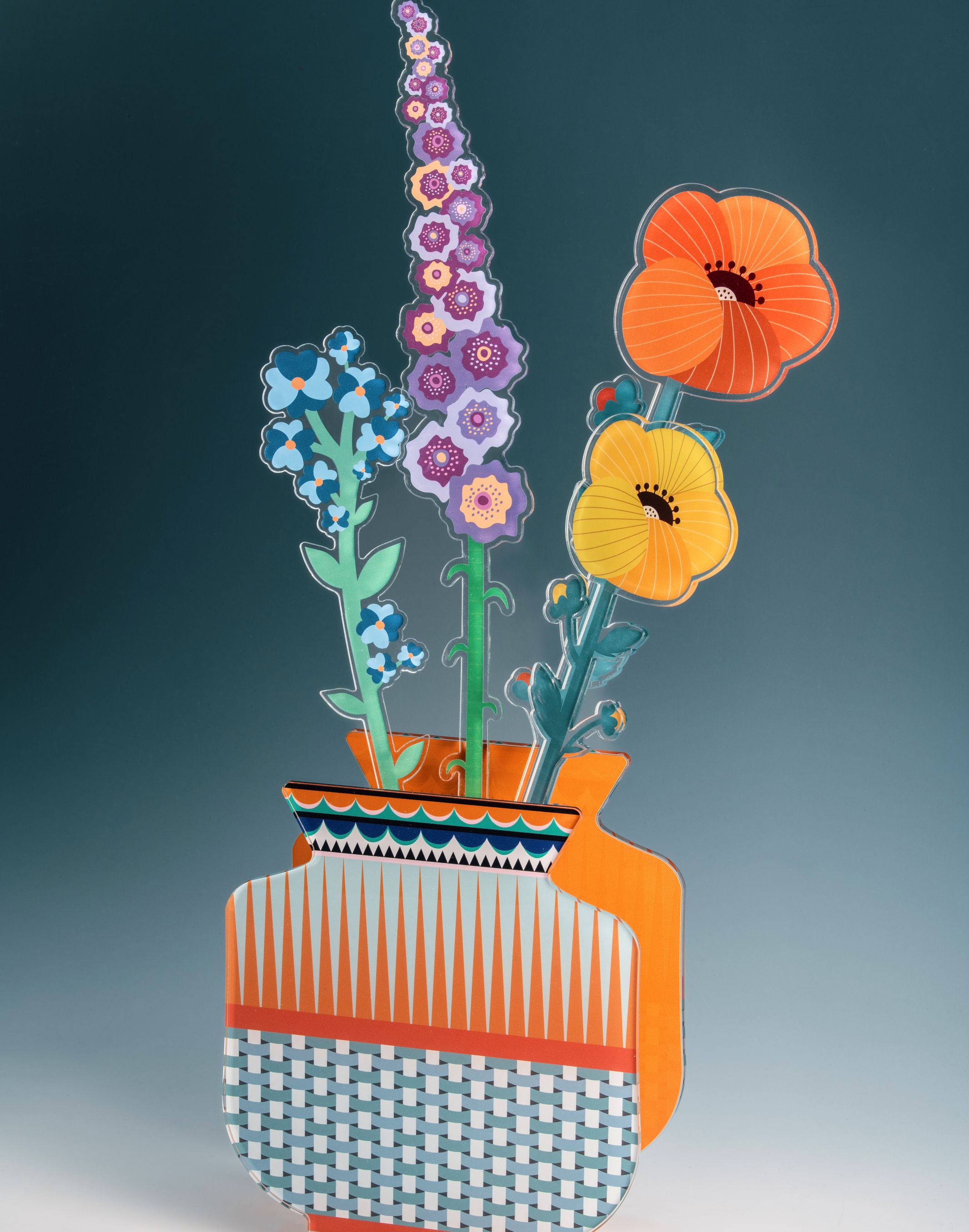 Specchio raffigurante giraffa Onde Sign