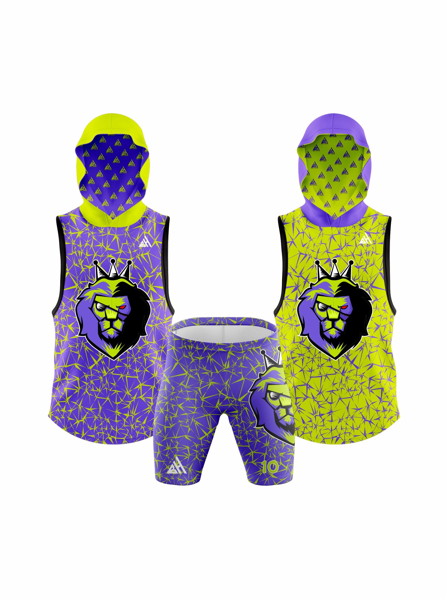 Custom 7v7 Hooded Uniforms view 7