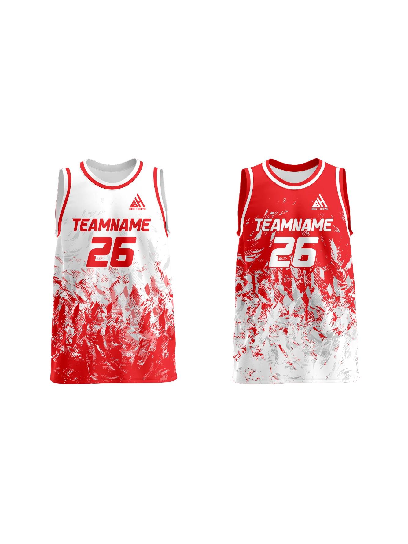 Custom Reversible Basketball Jersey view 8