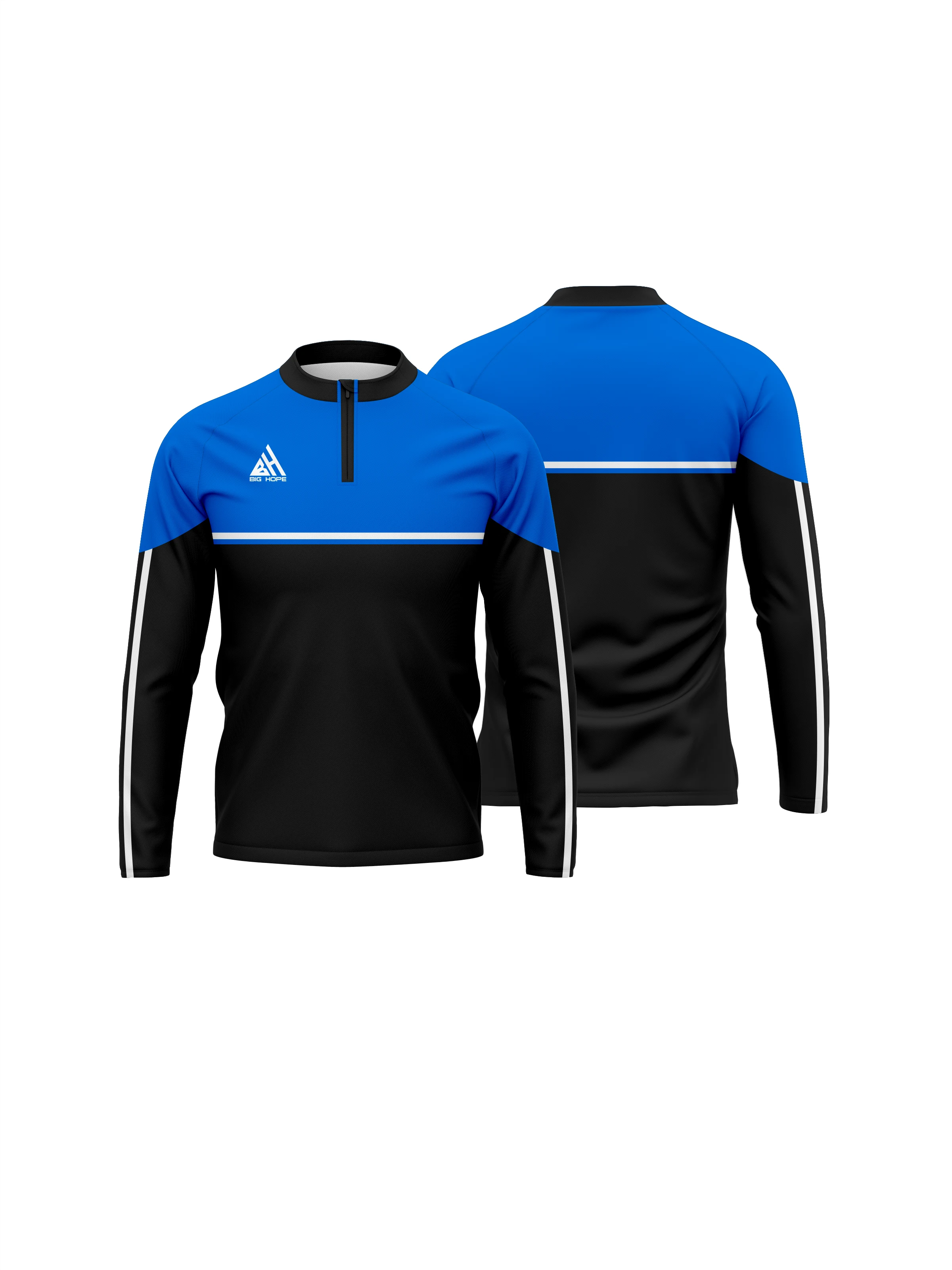 Custom 1/4 Zipper Long Sleeve view 2