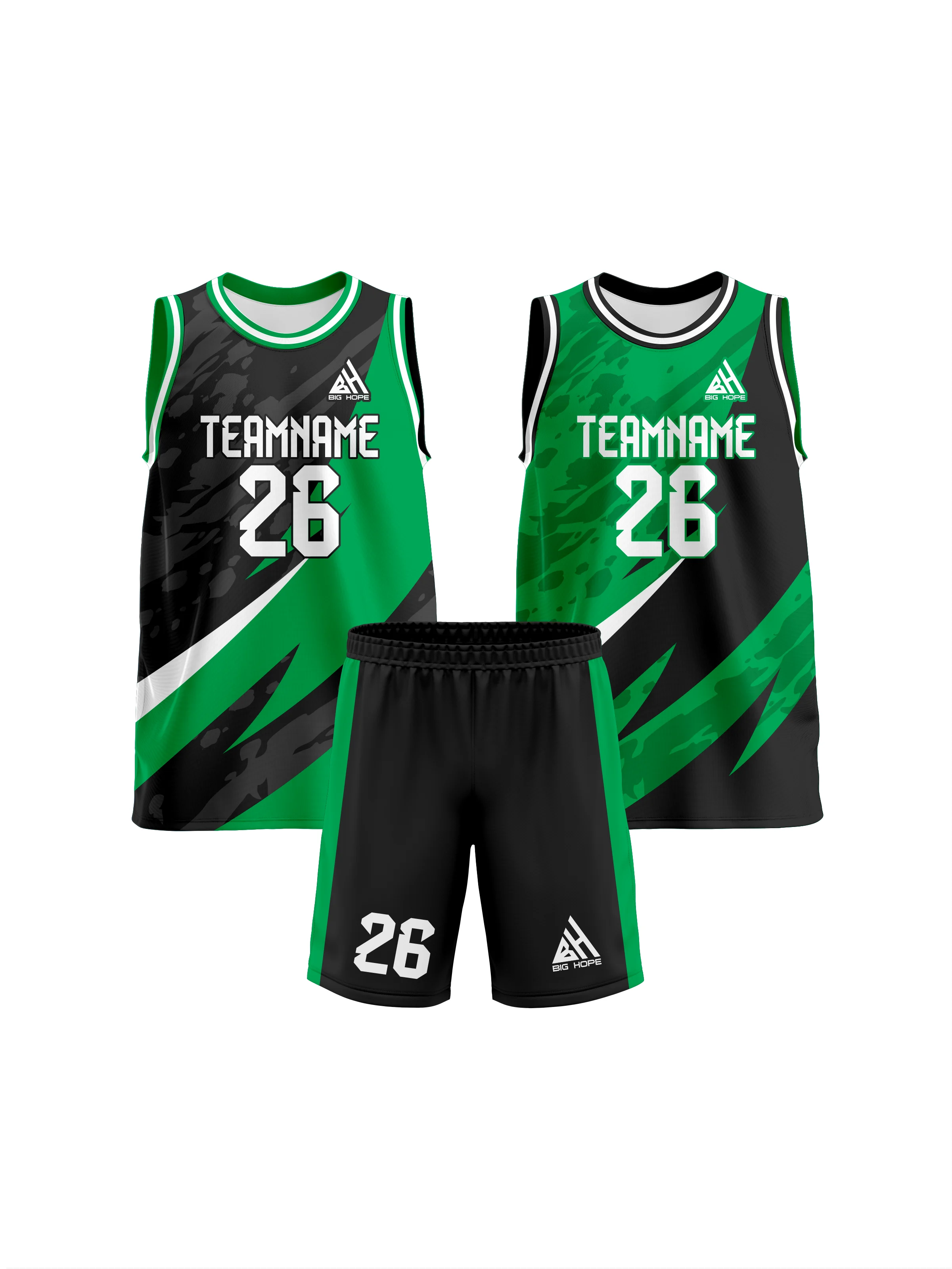 Custom Basketball Uniform view 8