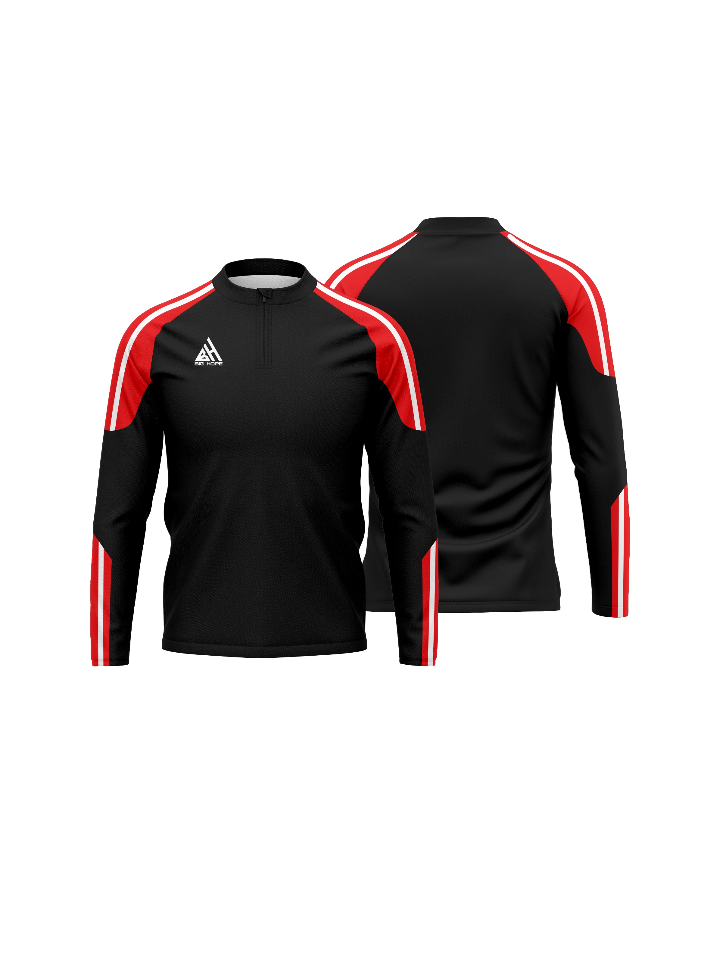 Custom 1/4 Zipper Long Sleeve view 3