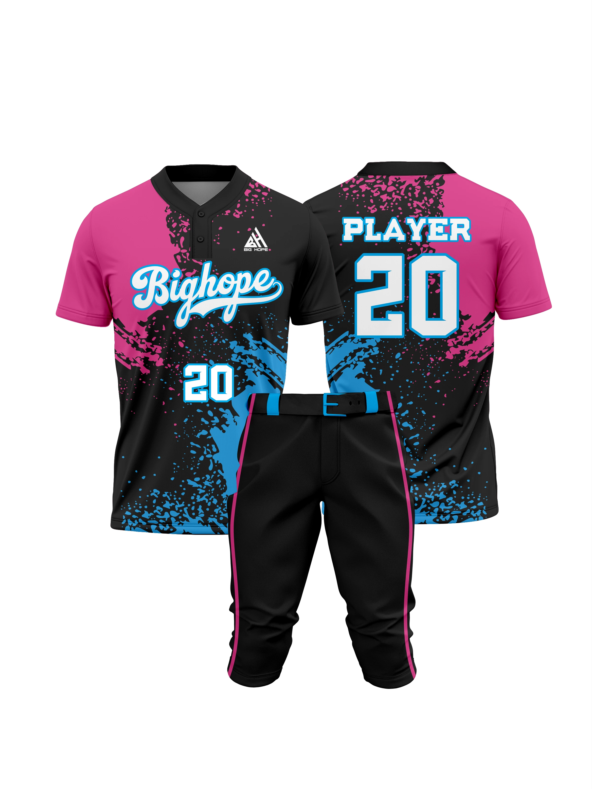 Custom Baseball Uniforms view 12