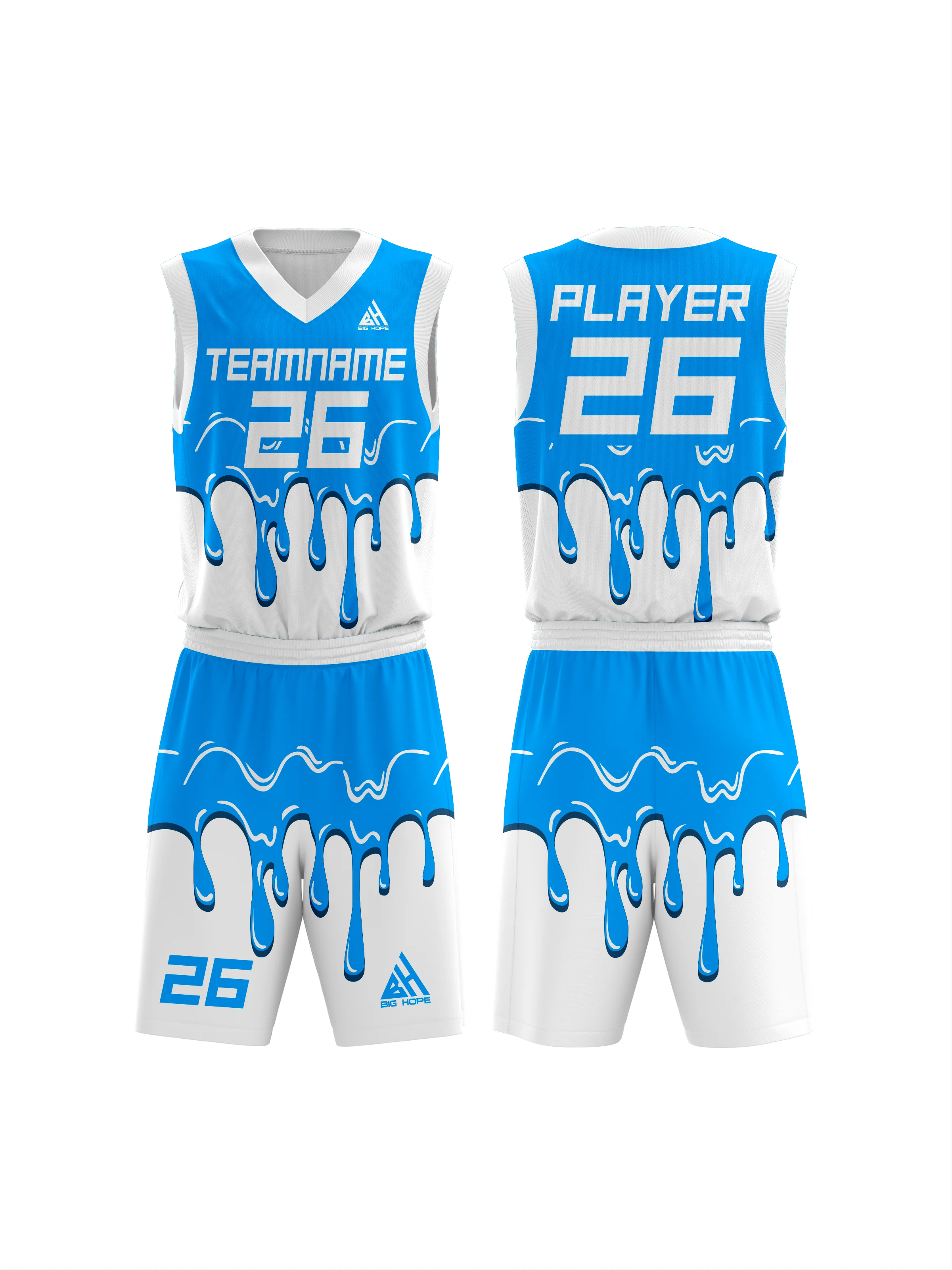 Custom Basketball Uniform view 9