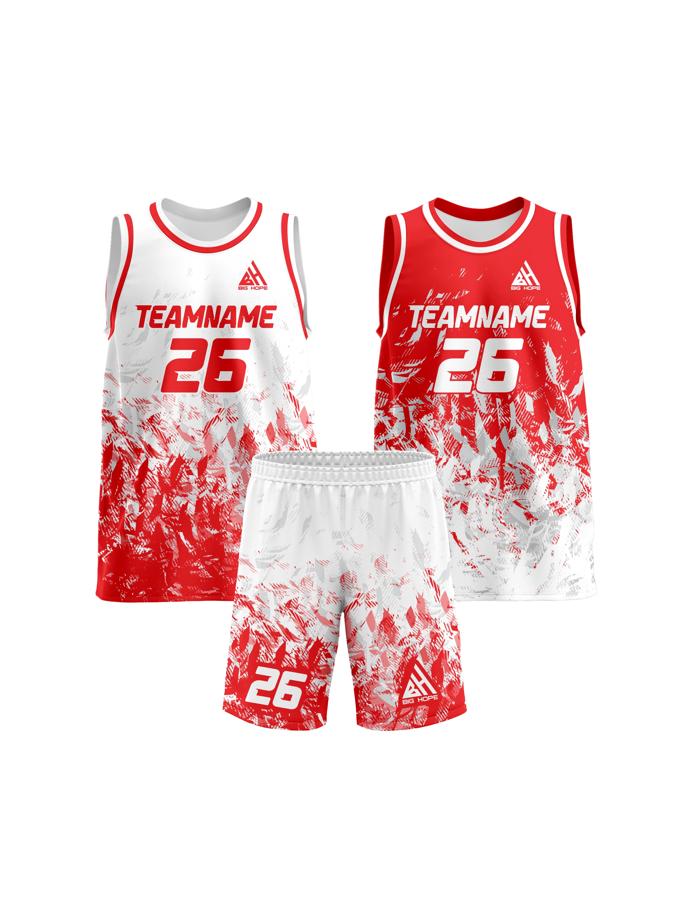 Custom Basketball Uniform view 10