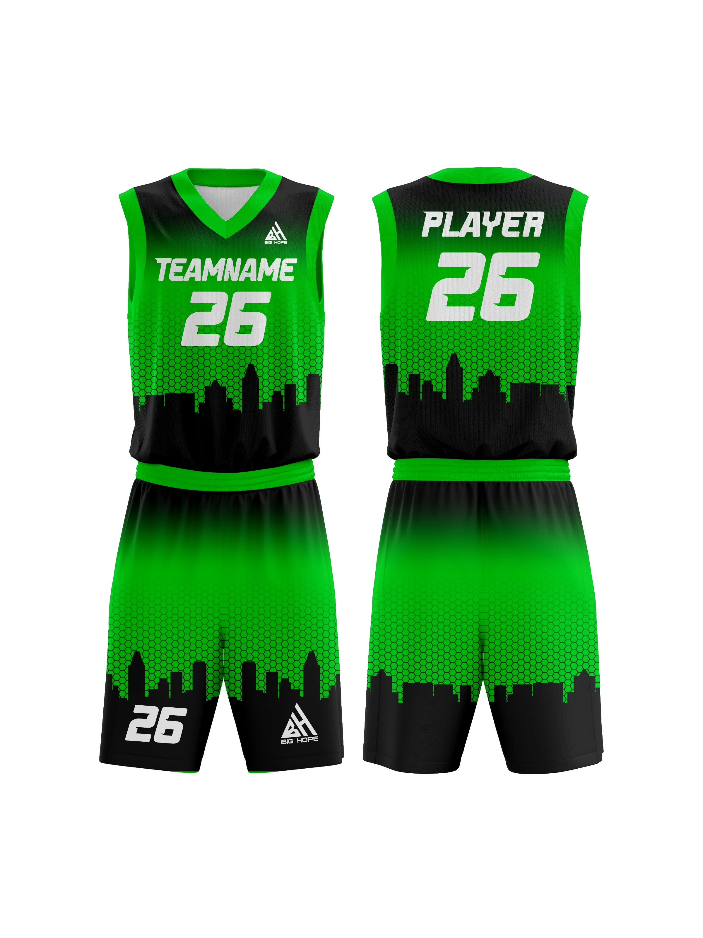 Custom Basketball Uniform view 5
