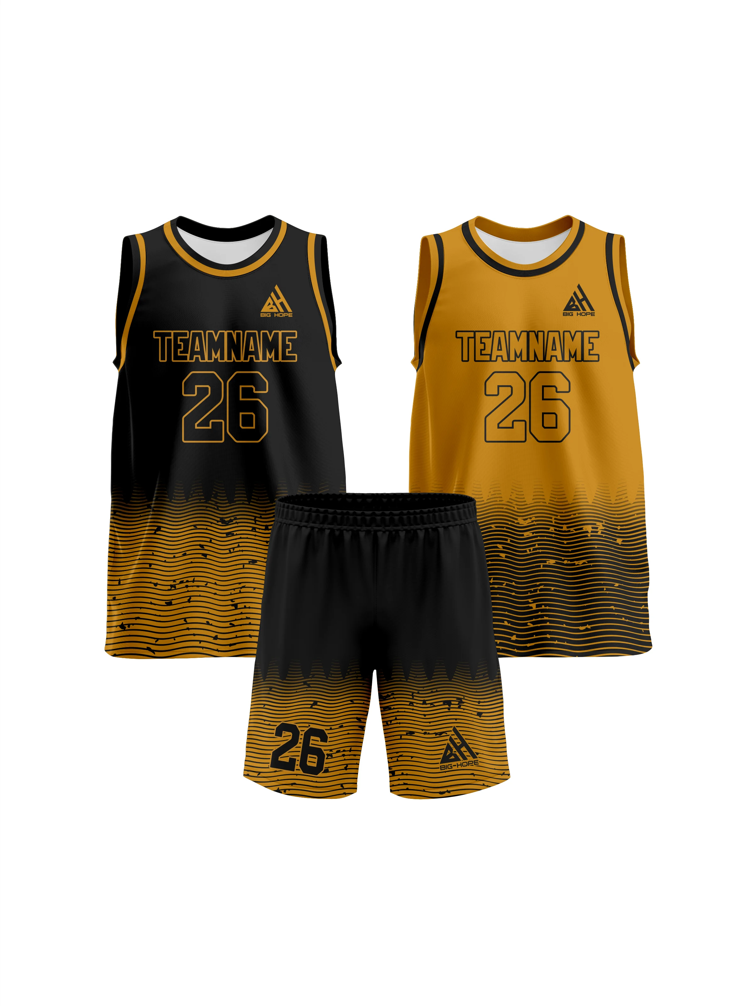 Custom Basketball Uniform view 4