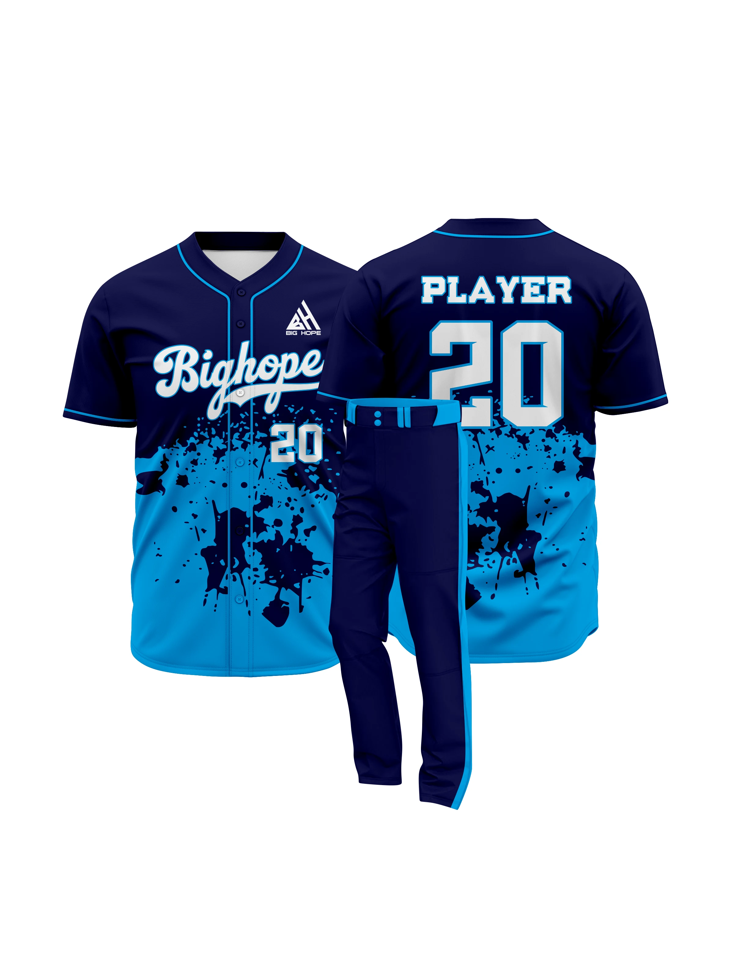 Custom Baseball Uniforms view 8