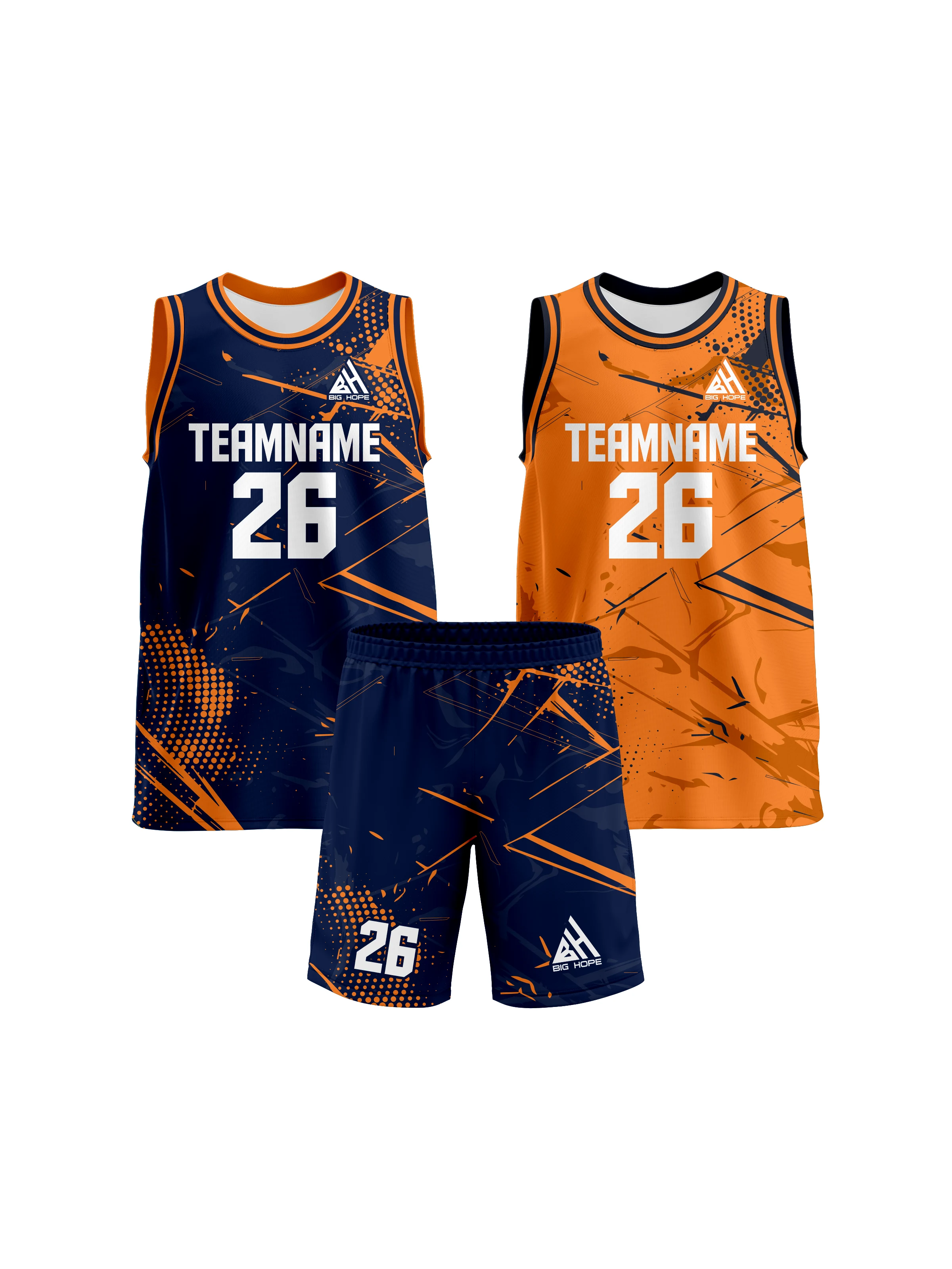Custom Basketball Uniform view 6