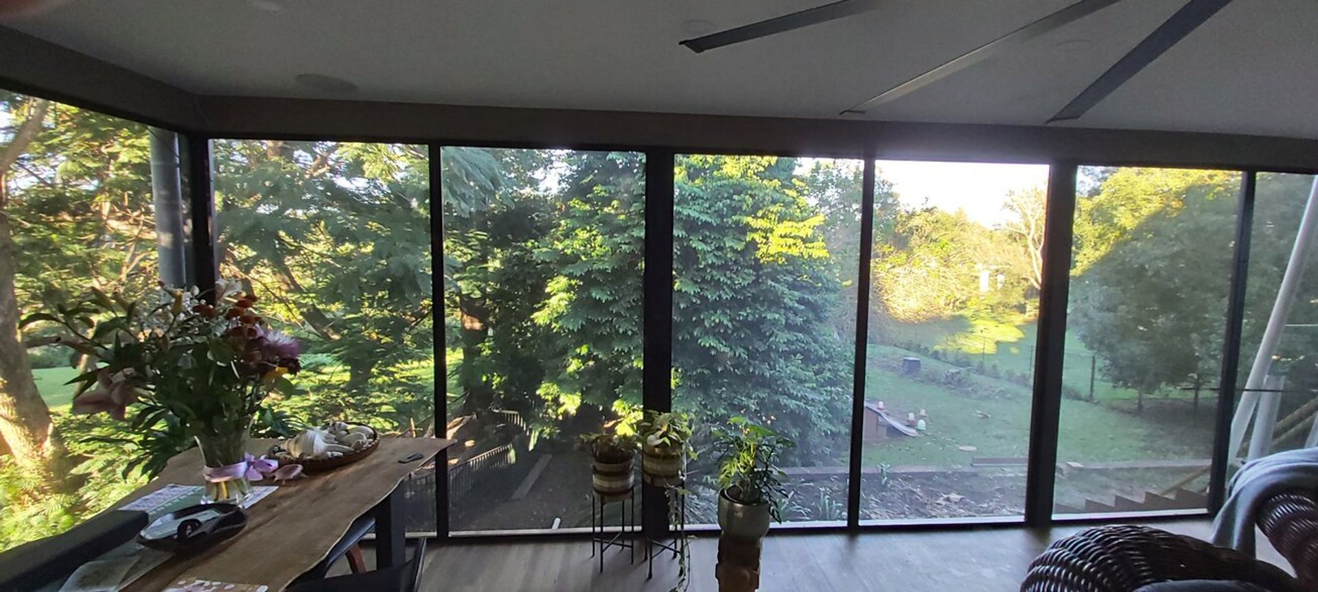 Fall prevention window screen installation