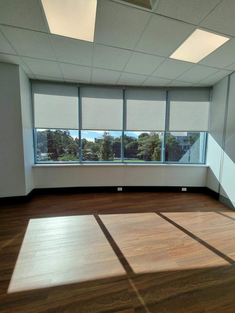 Roller blind installation office light filtering blinds