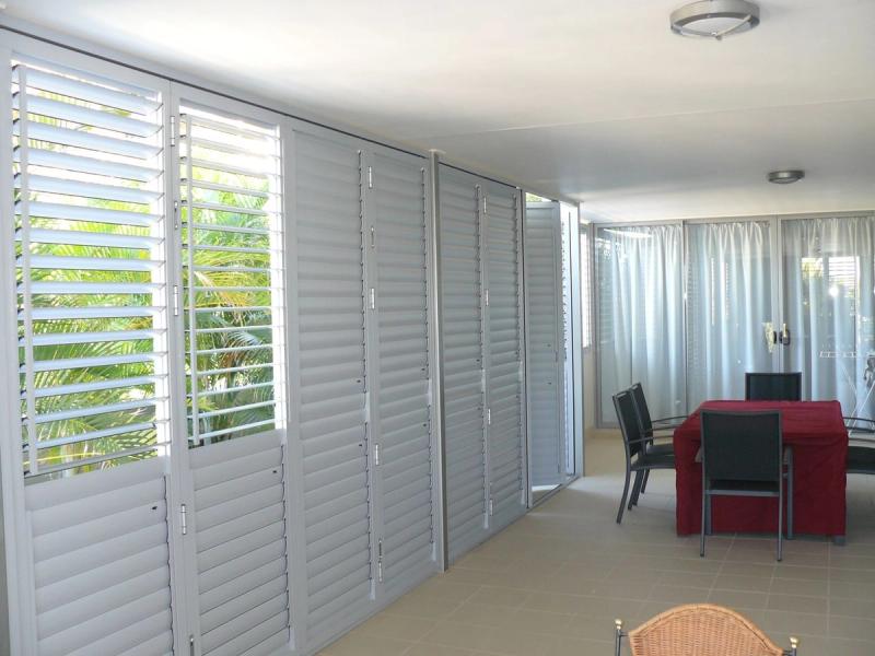 External Aluminium Bifold Shutters