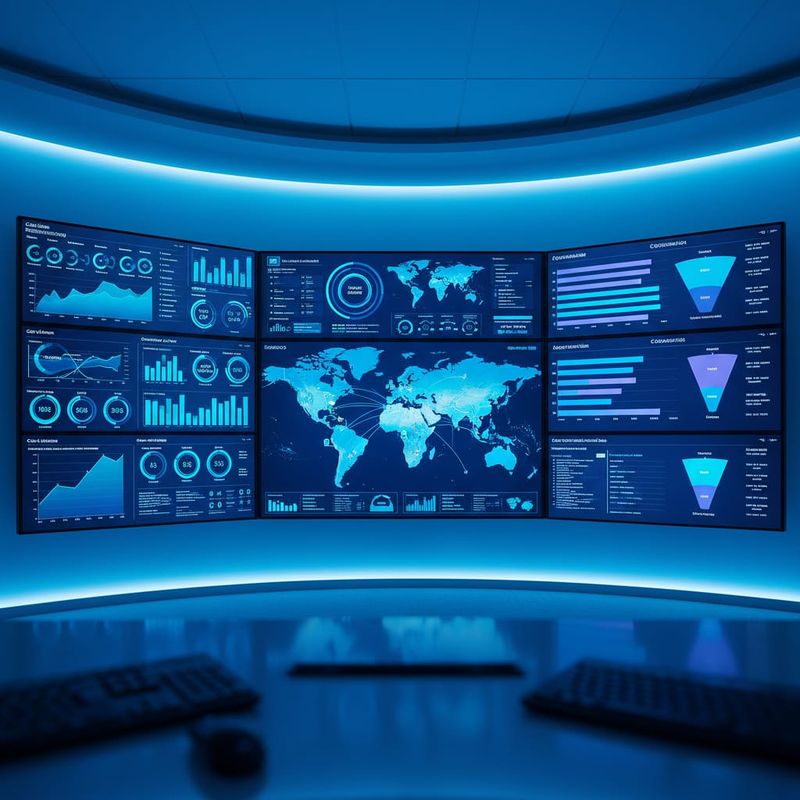 AI-powered outbound sales operations dashboard with real-time call analytics