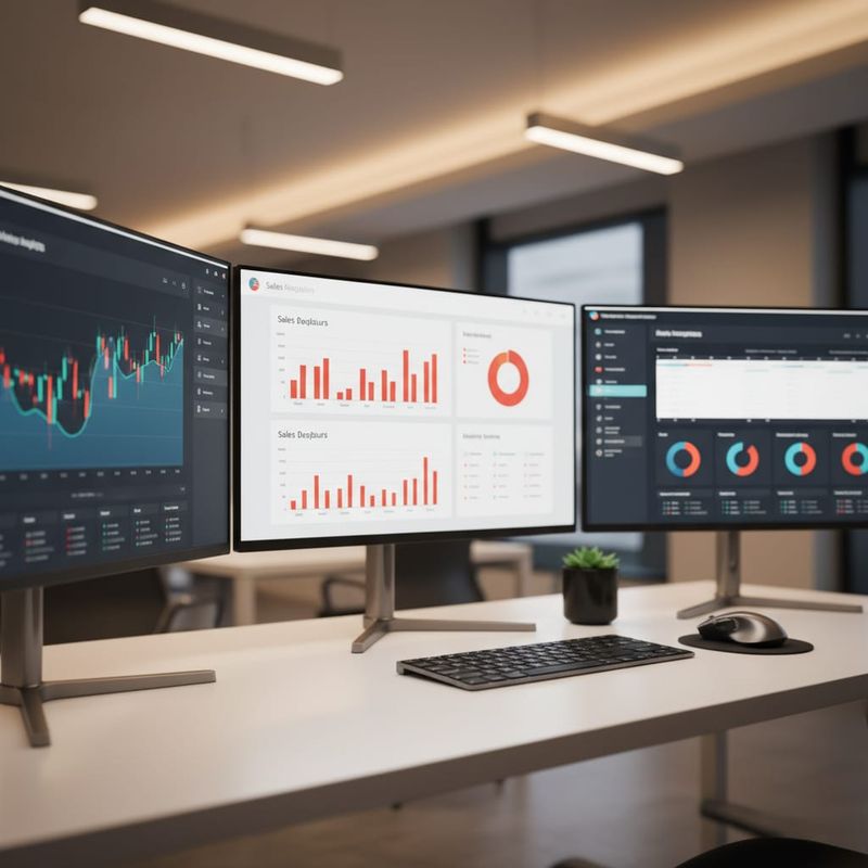 Three software dashboards comparing AI calling platform pricing side by side