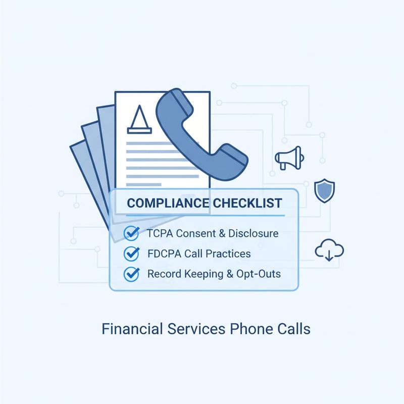 TCPA and FDCPA compliance requirements for AI calling in financial services