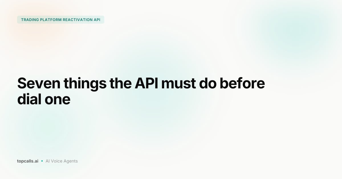 Cover image for What a Trader Reactivation API Should Support
