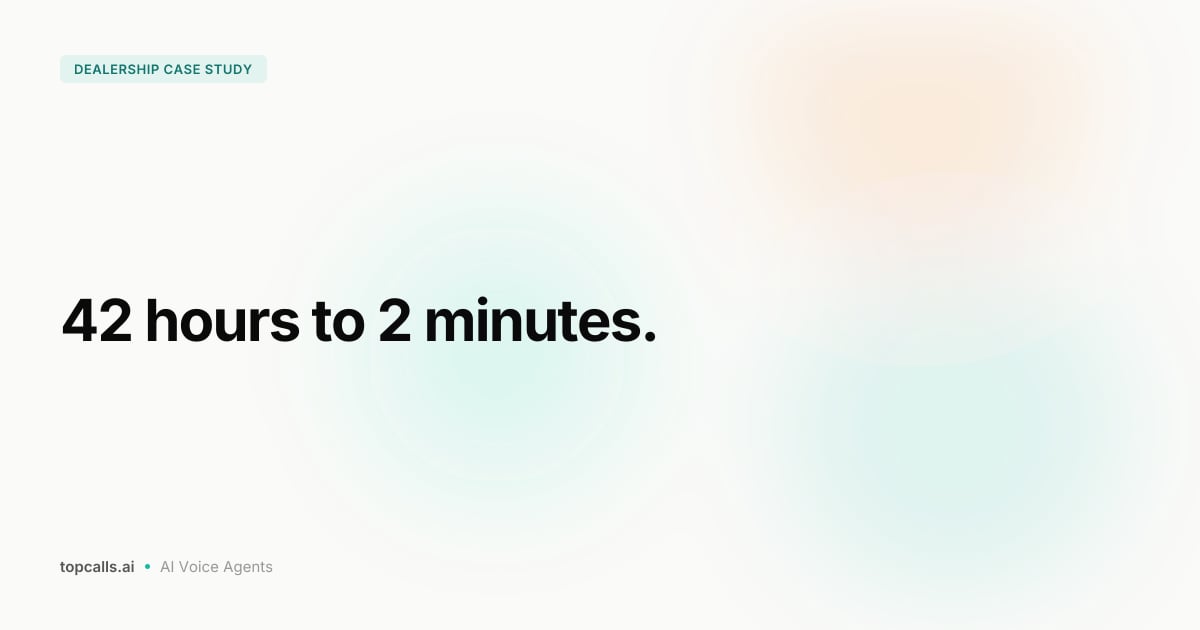 How a Dealer Group Booked 38% More Service Appointments With AI