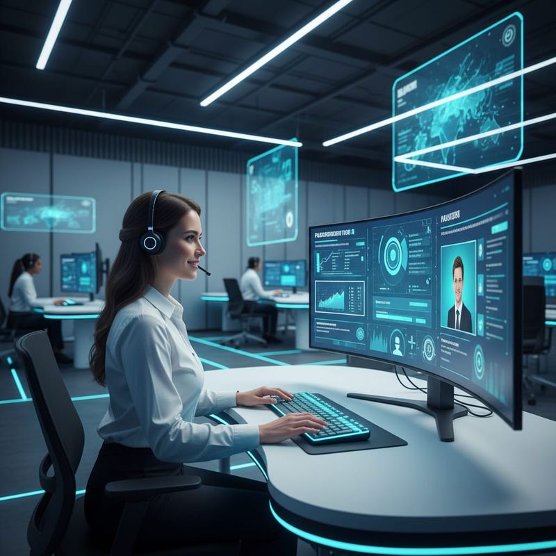 AI voice agent system handling personalized broker reactivation calls at scale