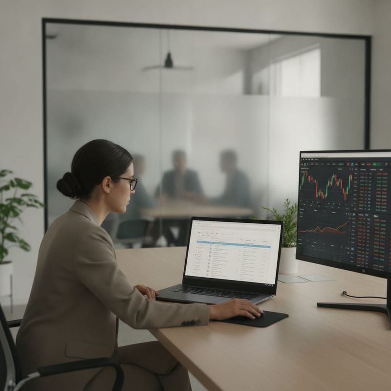 Compliance officer at a brokerage reviewing archived AI call recordings linked from the CRM