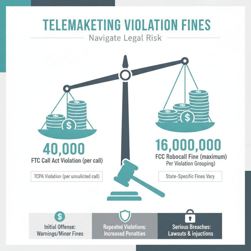 TCPA and AI disclosure law penalty amounts for non-compliance