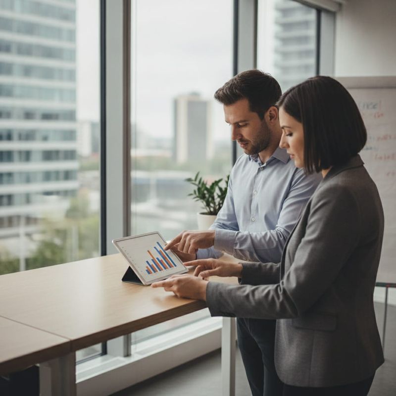 Sales team reviewing qualified meetings booked by an AI SDR before a human handoff
