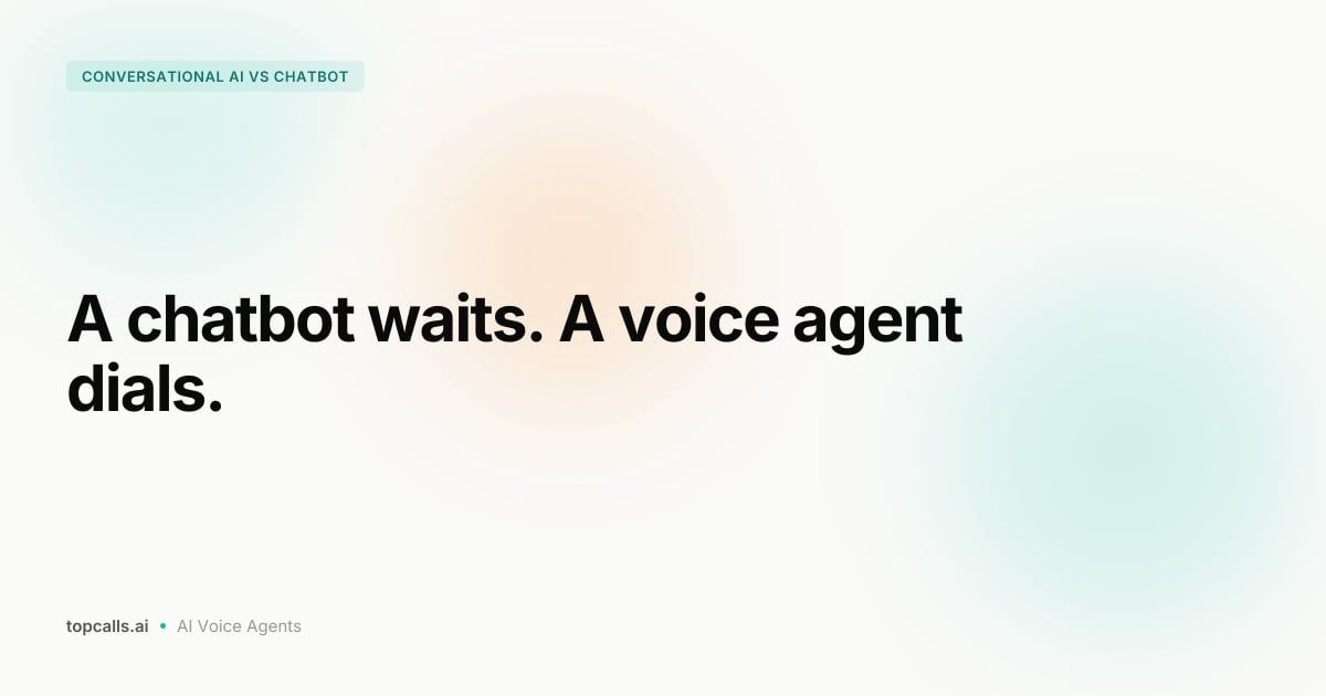Cover Image for Conversational AI vs Chatbot for Sales: Which Converts?