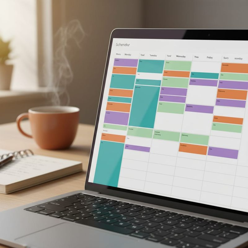 Home services scheduling dashboard showing AI-booked appointments