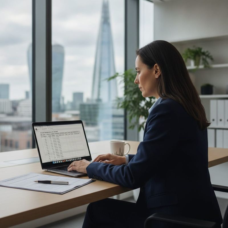 Compliance manager reviewing a UK marketing call list against the TPS register