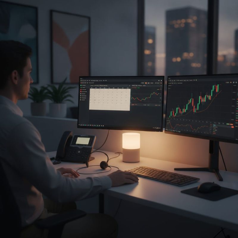 Broker operations lead setting calling windows for an AI outbound campaign to US trading clients
