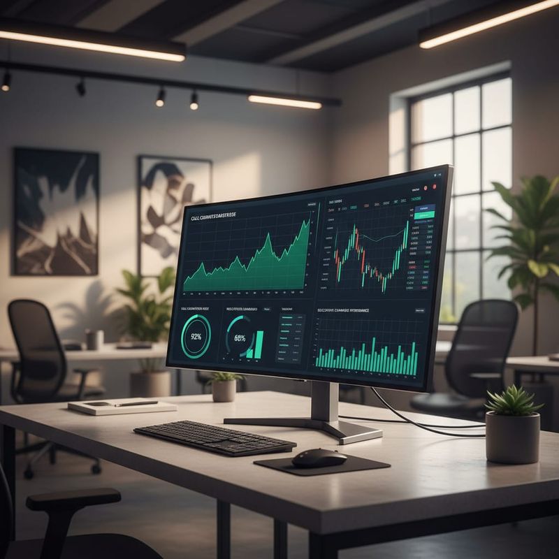 Win-back campaign analytics dashboard showing reactivation rates for dormant trading accounts