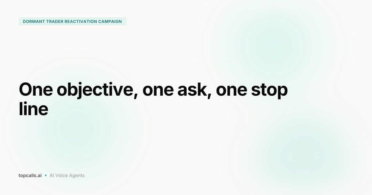 Cover Image for How to Build a Dormant Trader Reactivation Campaign