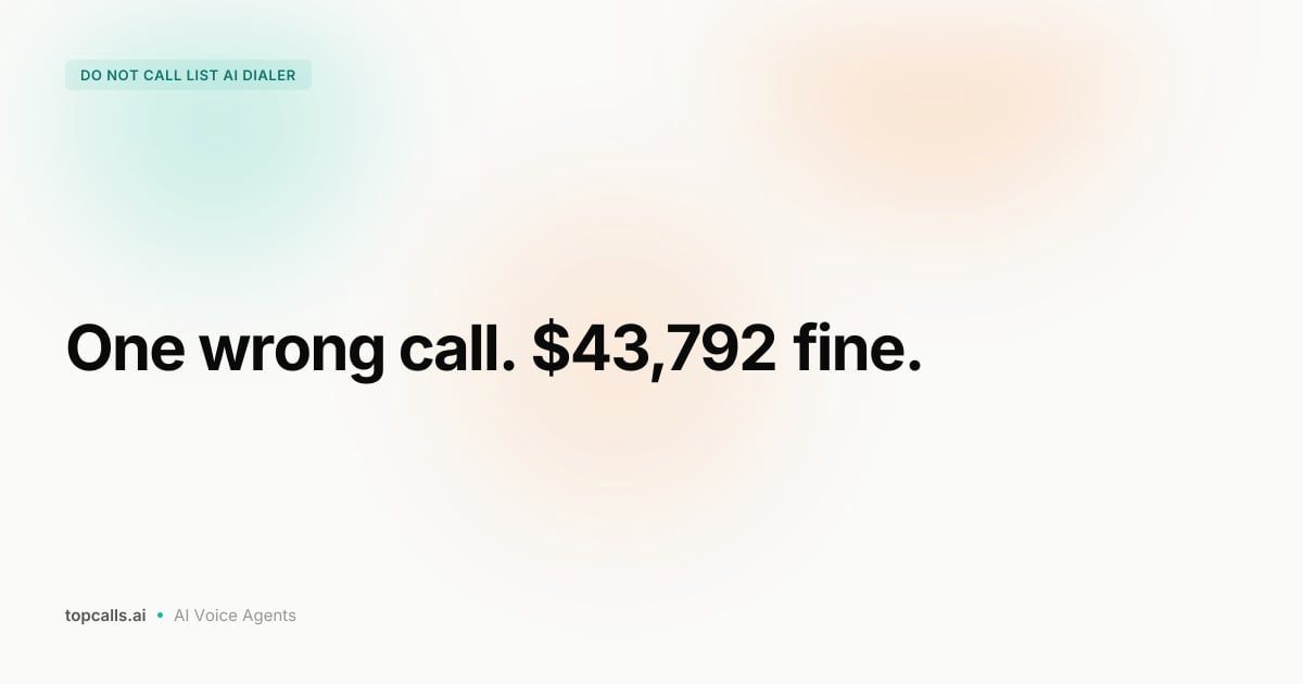 Cover Image for Do Not Call List + AI Dialers: How to Stay Compliant at Scale