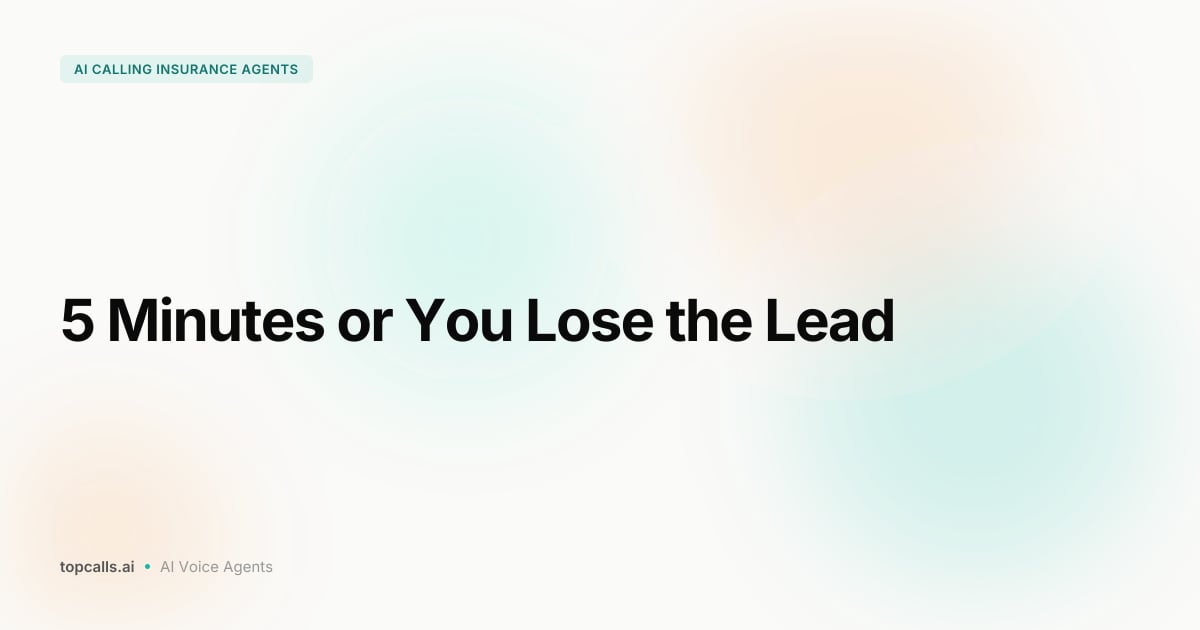 Cover image for AI Calling for Insurance Agents: Compliance, Scripts, Conversion Data