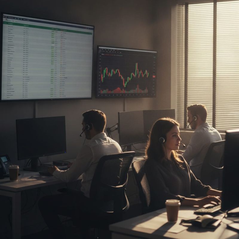 Brokerage retention team monitoring a dormant forex account reactivation campaign