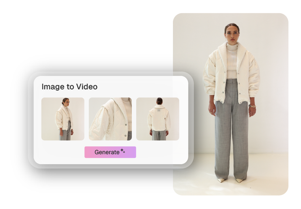 Turn Product Images into Studio-quality Videos 