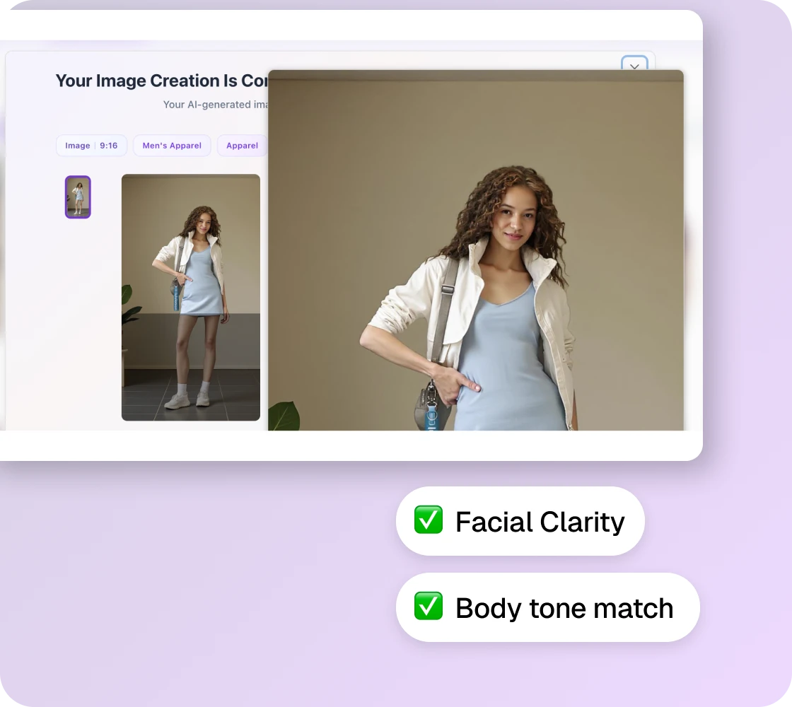 Ultra detailing on facial features and skin tone | Whatmore