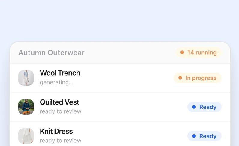 Run a workflow on the batch