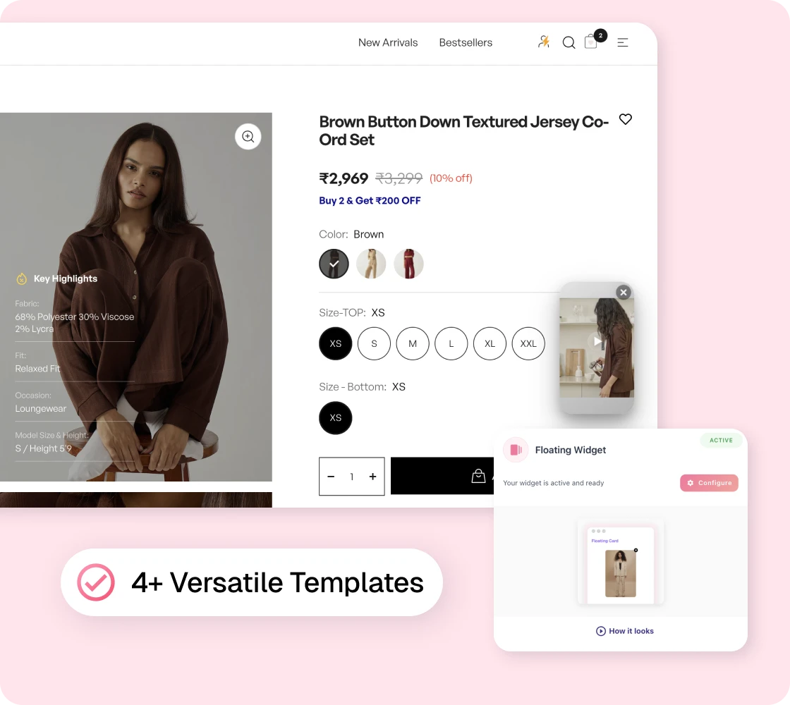 More Choice with 4+ Templates | Whatmore