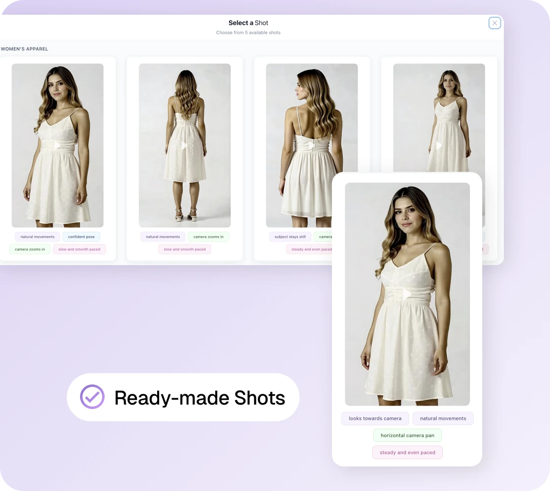 Pre-built shot library for every format | Whatmore
